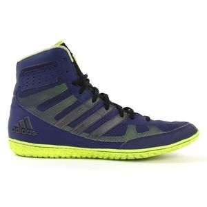Adidas Mat Wizard 3 Wrestling Shoes Sz 10.5 Blue